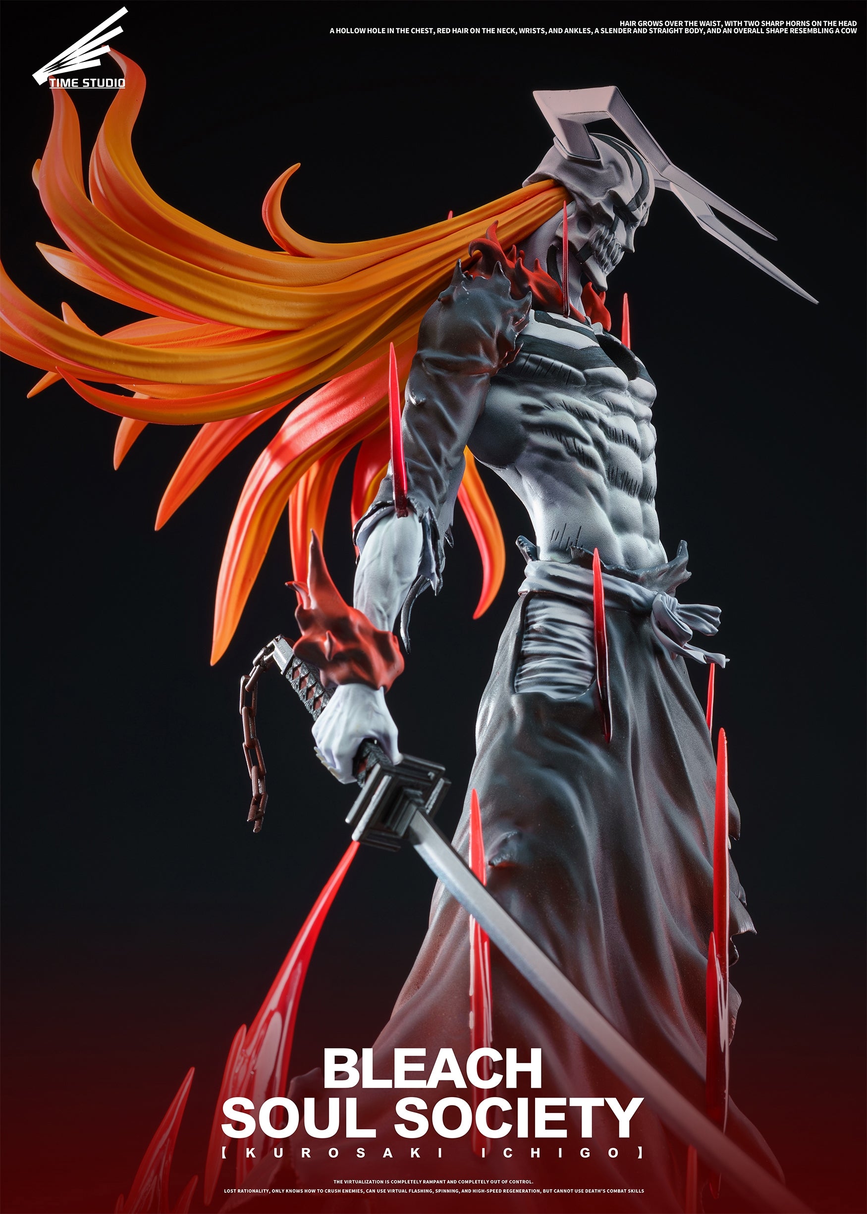 その他 Studio ichigo Time Studio - Ichigo Zangetsu Full Hollow Form [PRE-ORDER] – GK