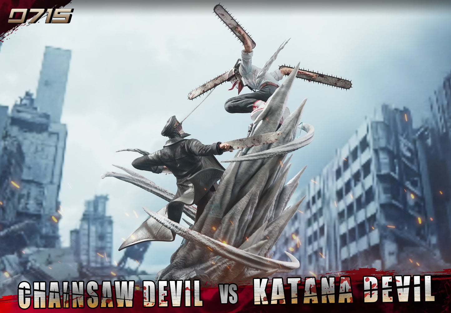 0715 Studio - Denji VS Katana Devil [PRE-ORDER]