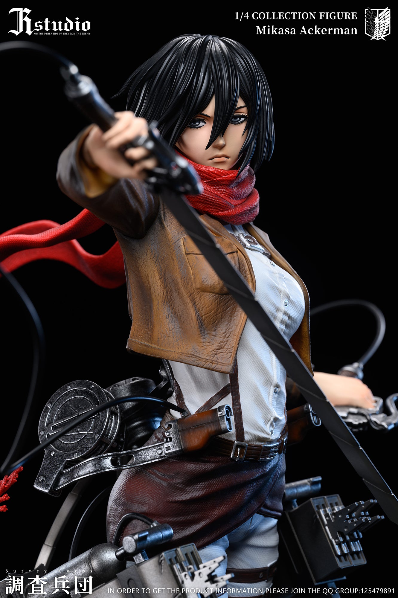 mikasa(*'▽'*) ページ JR Studio - Mikasa Ackerman [PRE-ORDER CLOSED] – GK Collectors