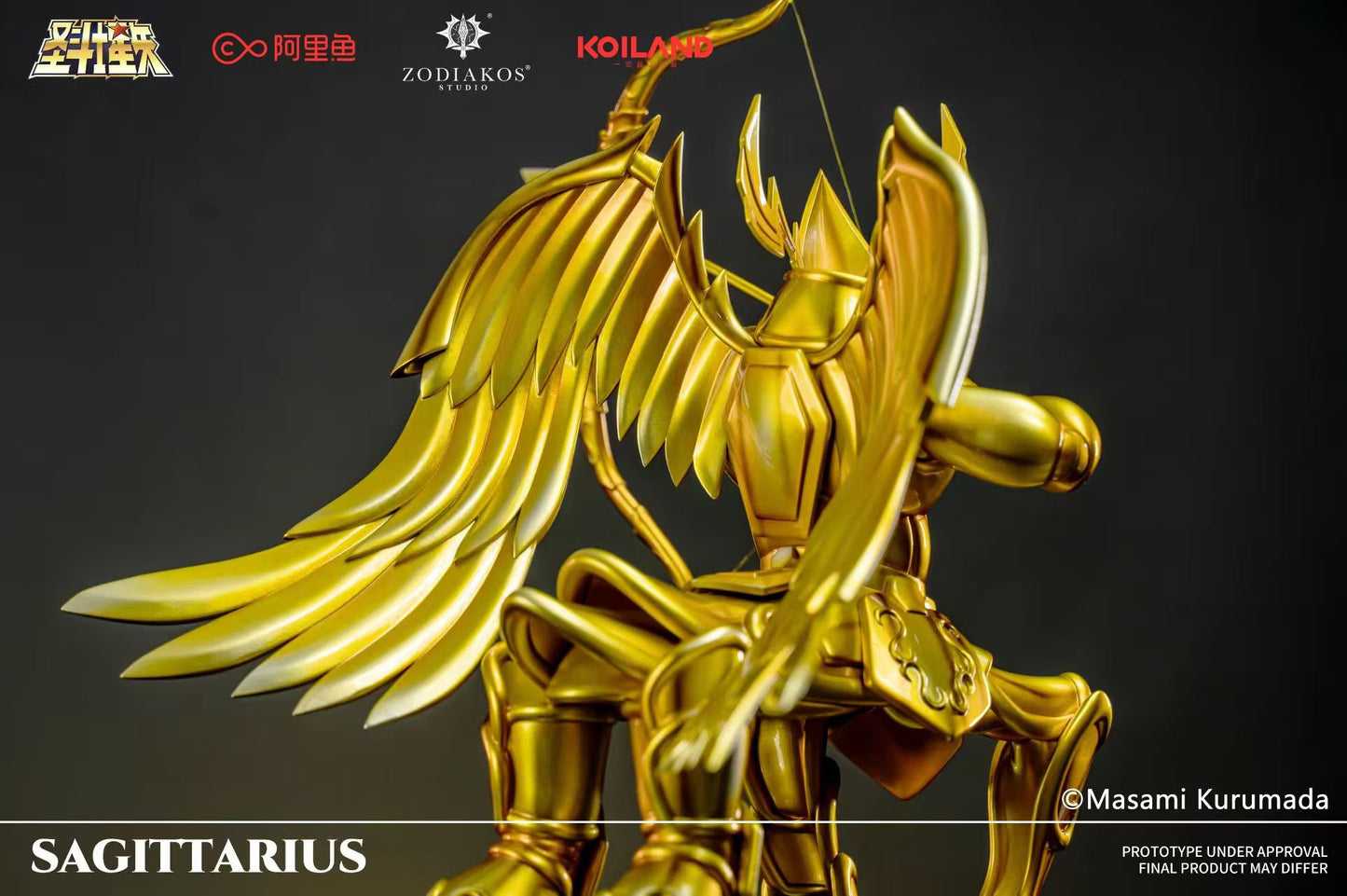 Zodiakos Studio - Saint Seiya Gold Saint Cloth Series Sagittarius (Licensed) [PRE-ORDER CLOSED]