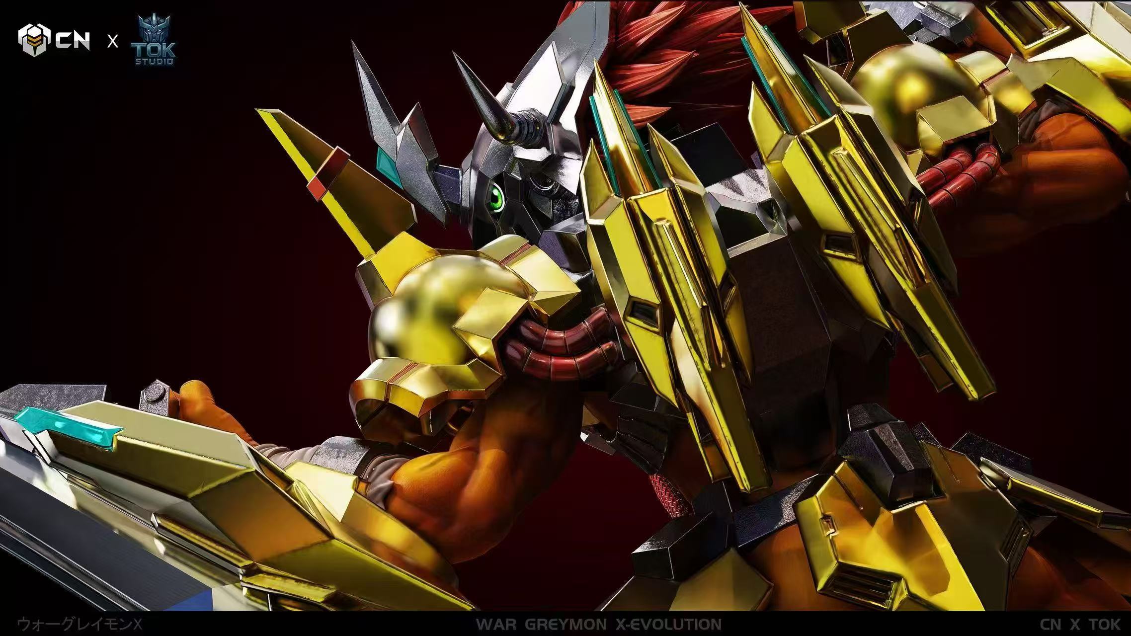 CN Studio X TOK Studio - WarGreymon X [PRE-ORDER CLOSED] – GK
