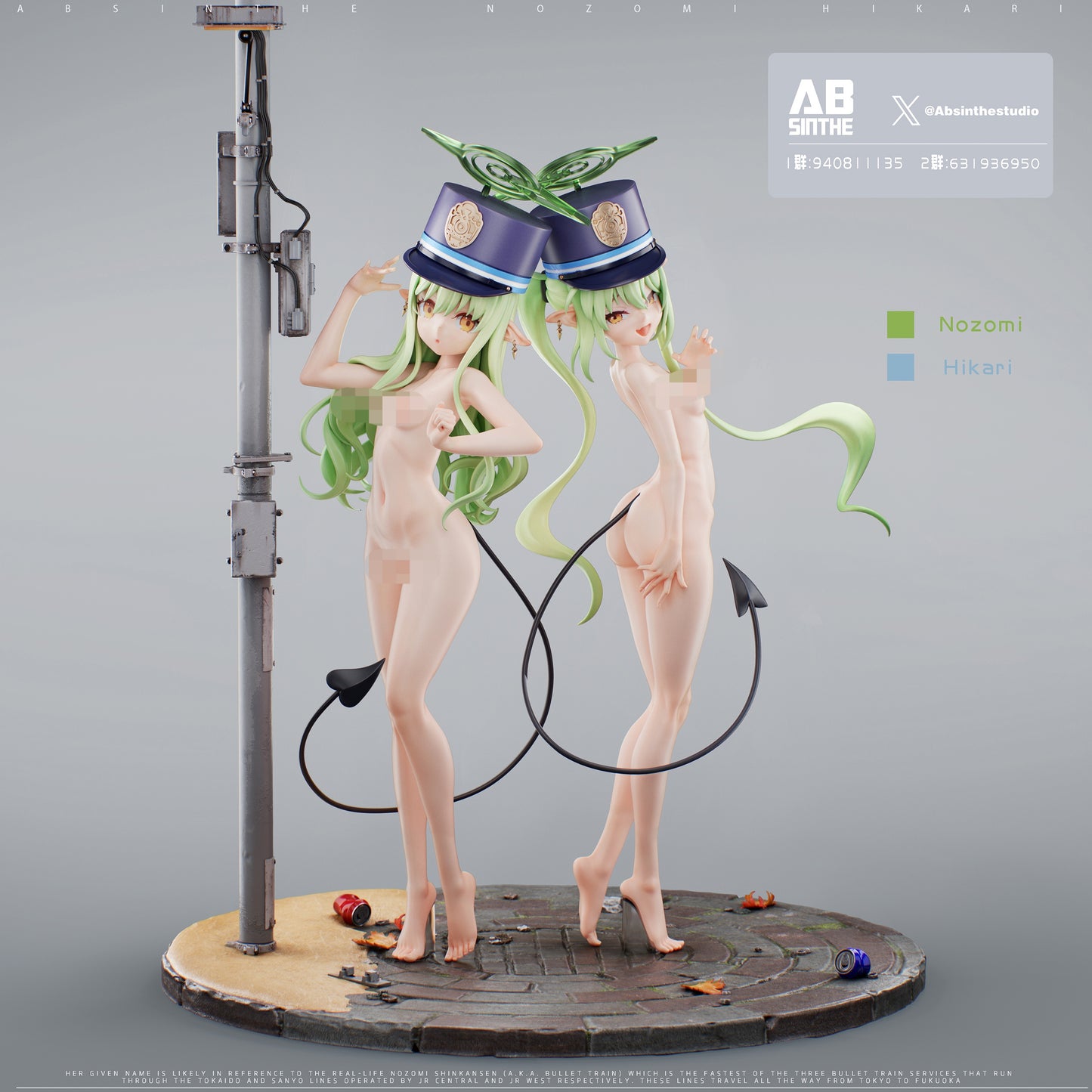 ABsinthe Studio - Nozomi and Hikari [PRE-ORDER CLOSED]