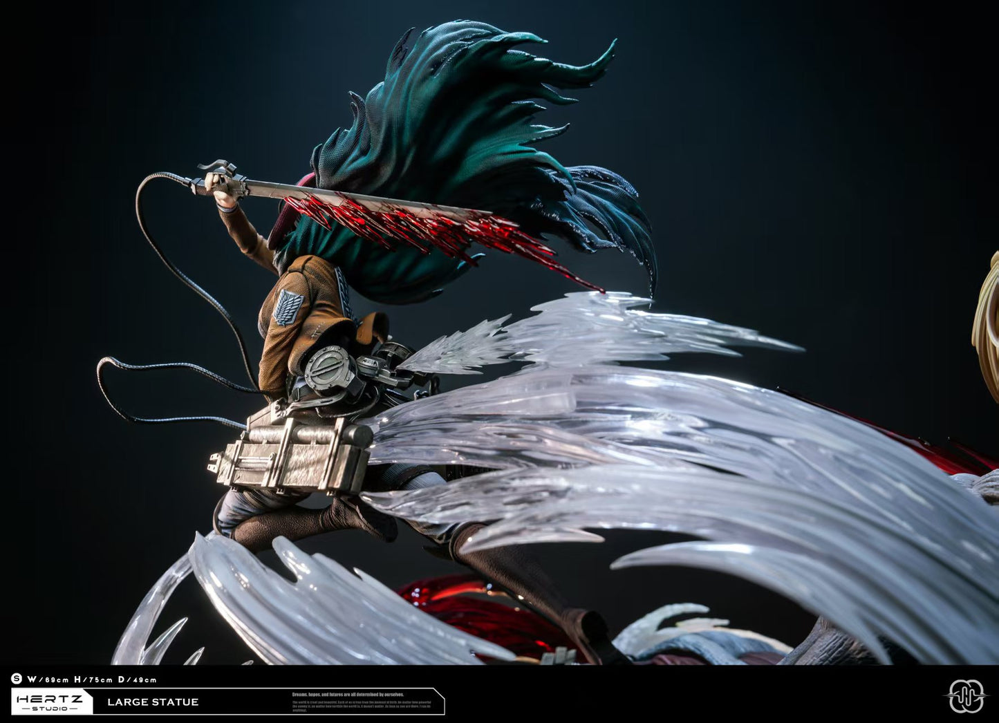 Hertz Studio - Mikasa VS Female Titan [PRE-ORDER]