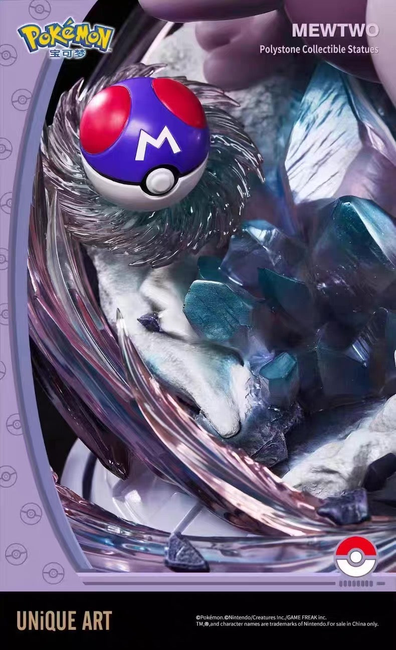 UNiQUE ART - Pokemon Mewtwo (Licensed) [FACTORY READY STOCKS]