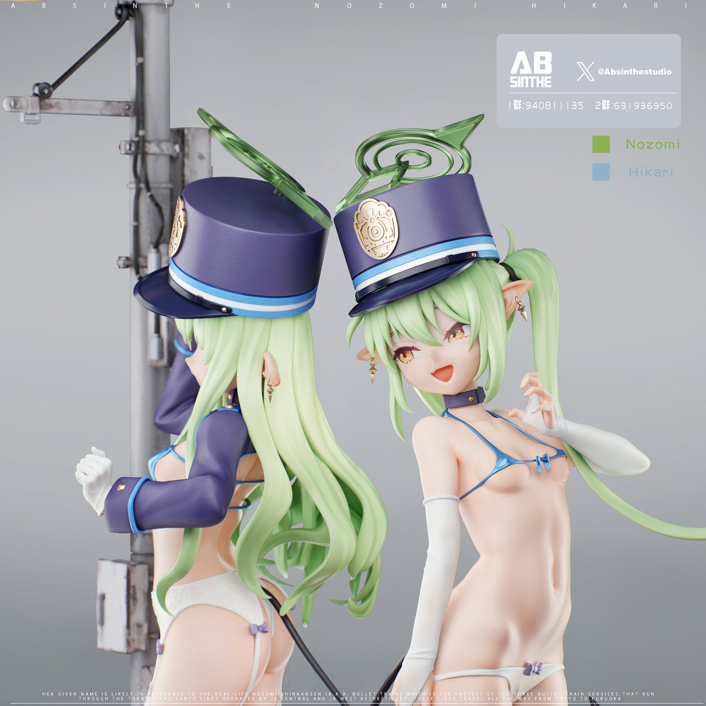 ABsinthe Studio - Nozomi and Hikari [PRE-ORDER CLOSED]