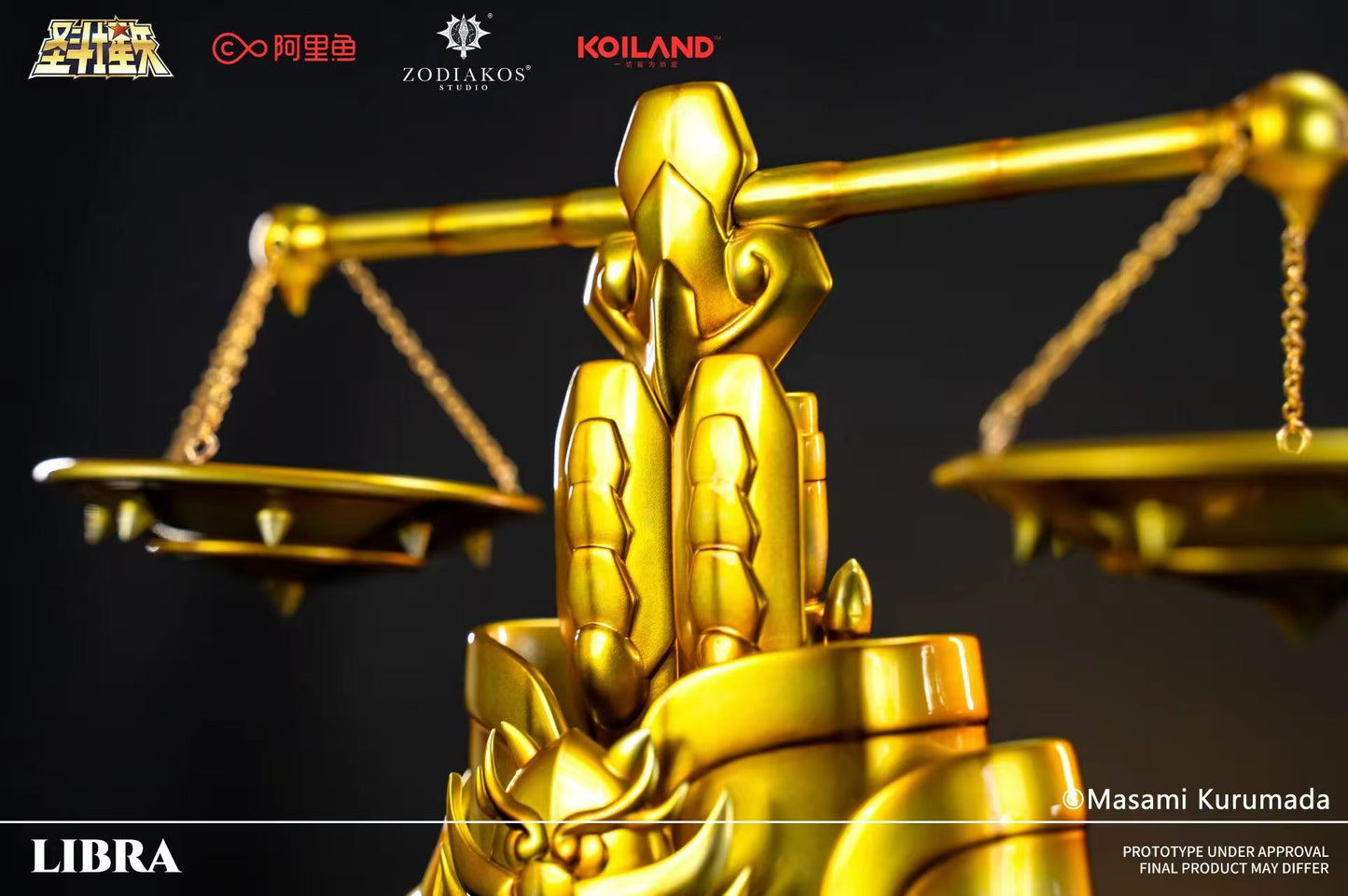 Zodiakos Studio - Saint Seiya Gold Saint Cloth Series Libra (Licensed) [PRE-ORDER CLOSED]