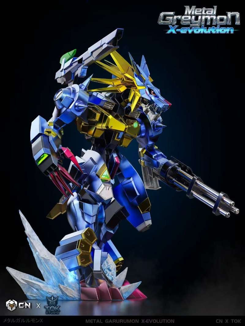 CN Studio X TOK Studio - Metal Garurumon X [PRE-ORDER]