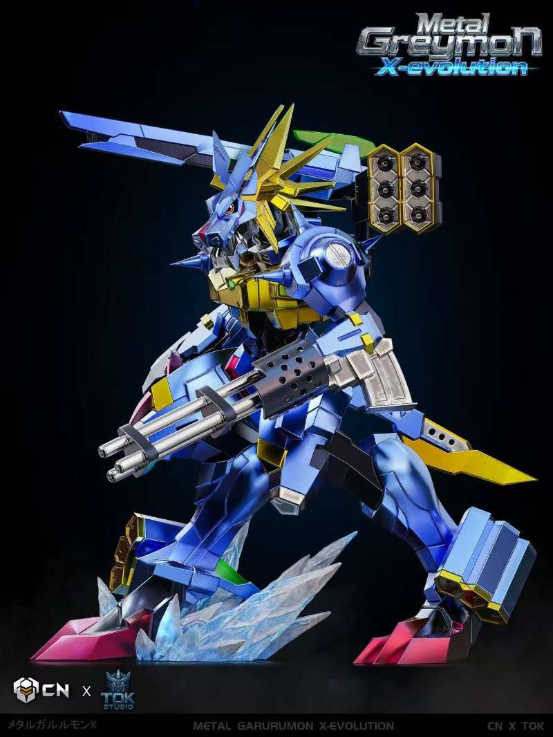 CN Studio X TOK Studio - Metal Garurumon X [PRE-ORDER]