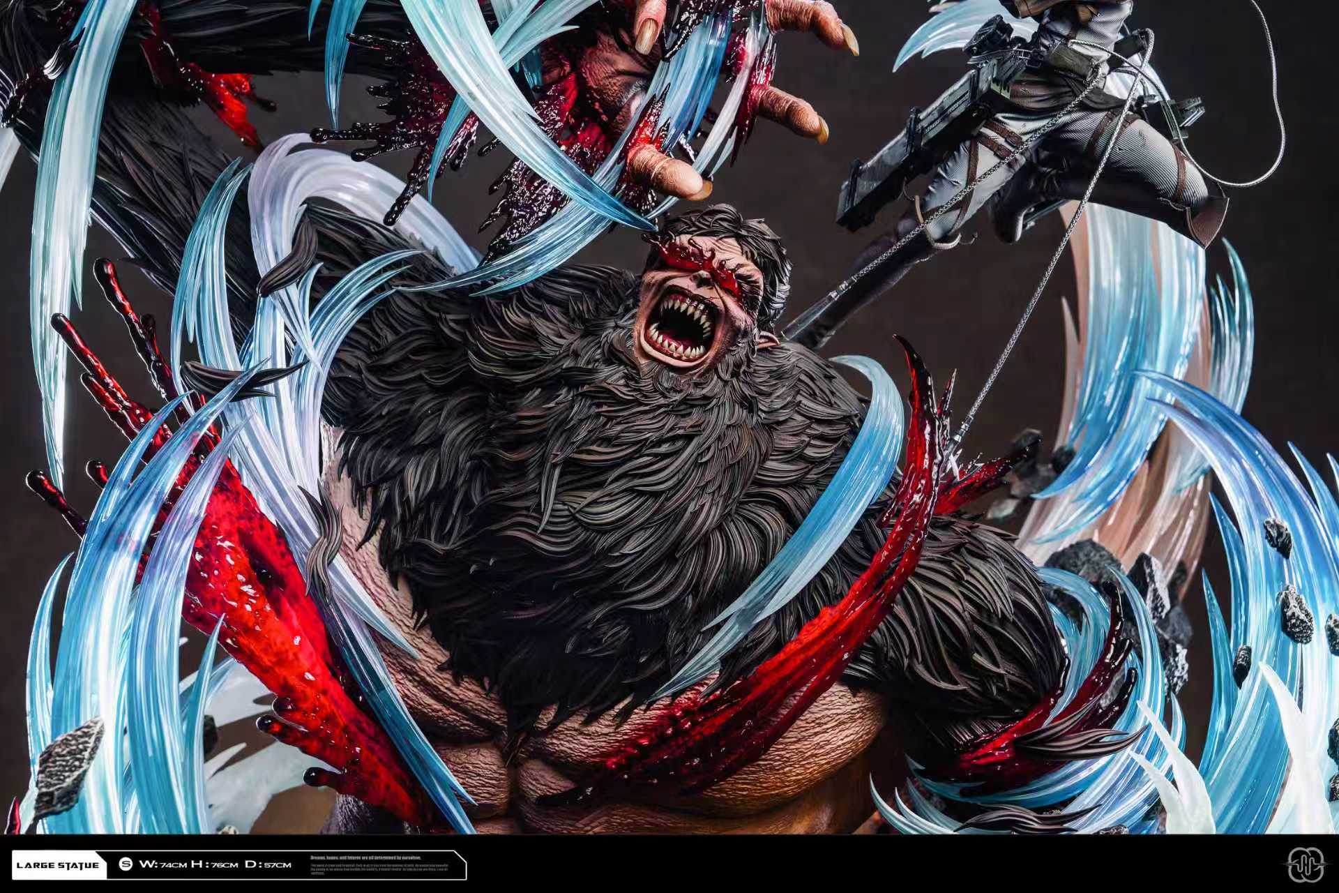 Hertz Studio - Levi Ackerman VS Beast Titan 2.0 [PRE-ORDER CLOSED
