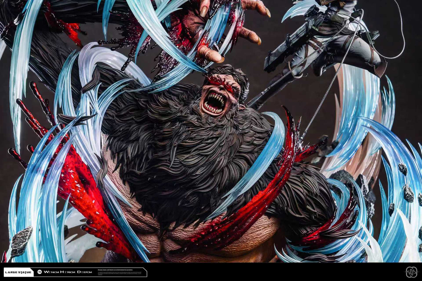 Hertz Studio - Levi Ackerman VS Beast Titan 2.0 [PRE-ORDER]