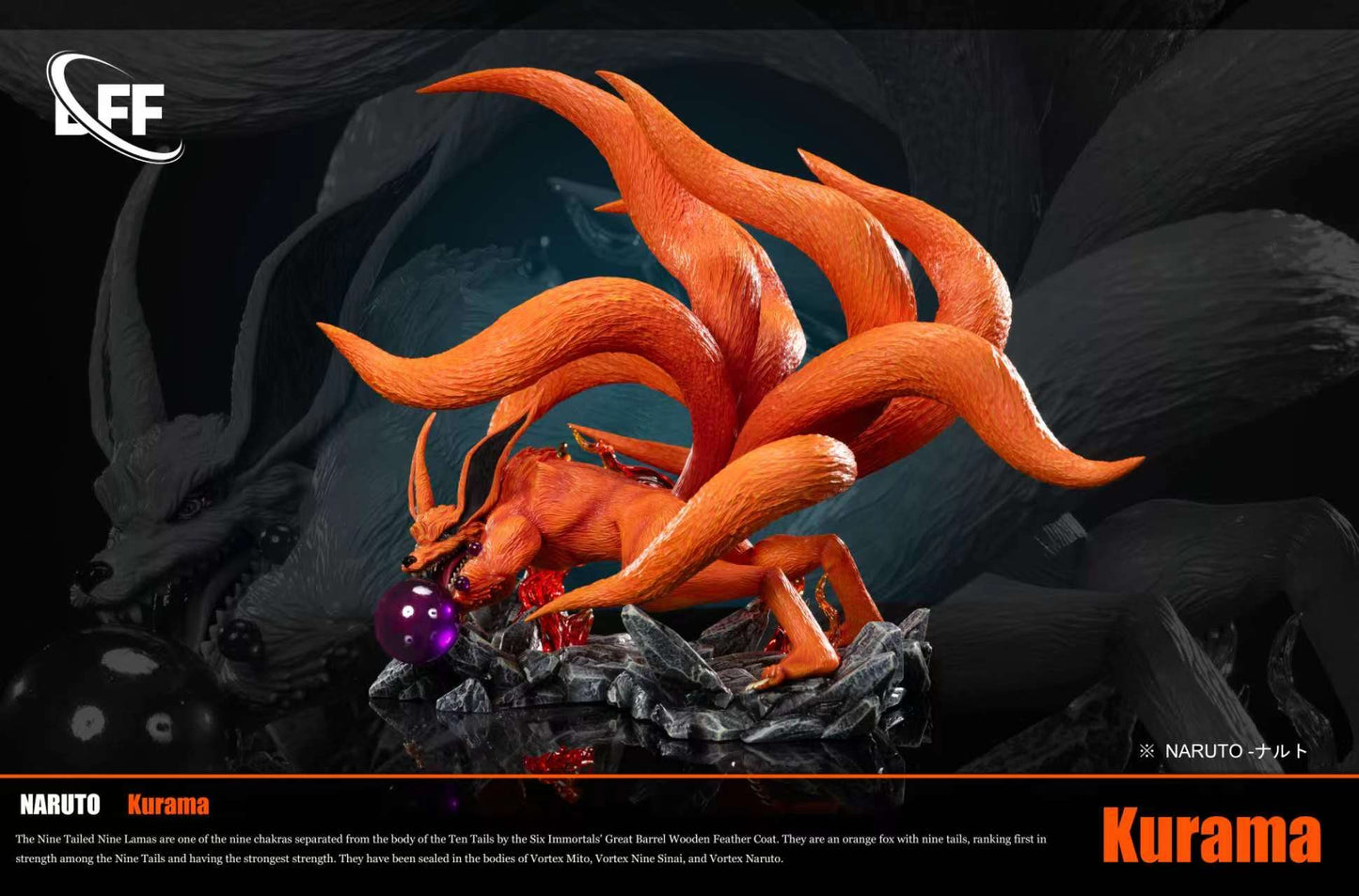 BFF Studio - Tailed Beasts Series Kurama [PRE-ORDER CLOSED]
