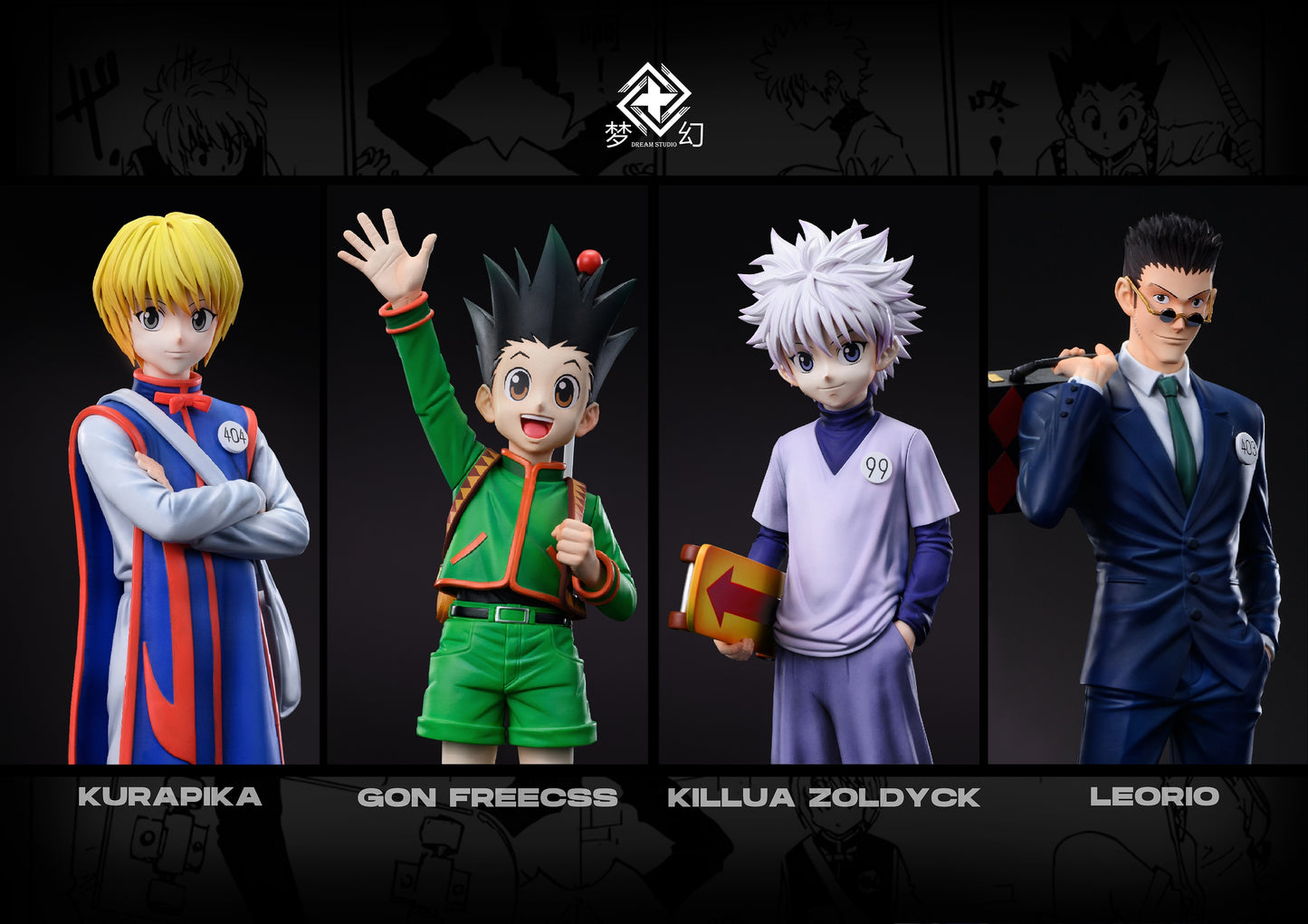 Dream Studio - Killua Gon Kurapika Leorio [PRE-ORDER CLOSED]