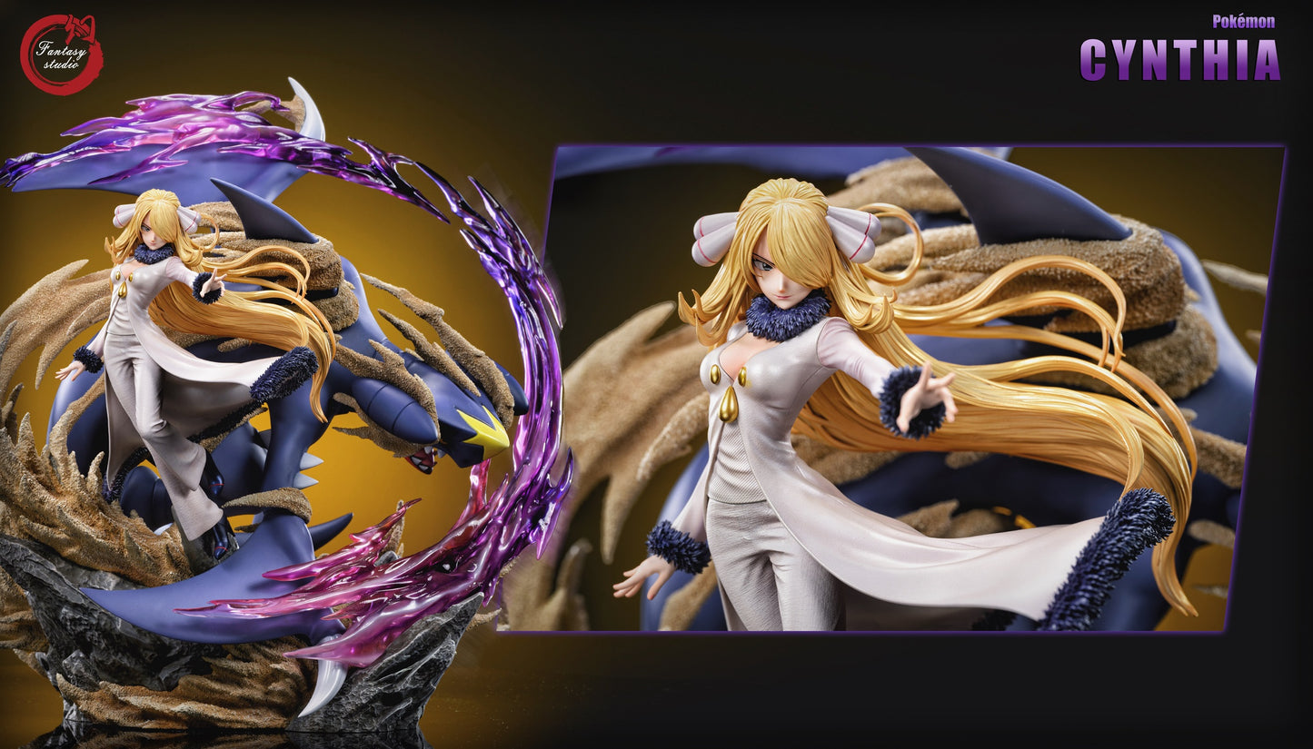 Fantasy Studio - Cynthia and Garchomp [PRE-ORDER CLOSED]