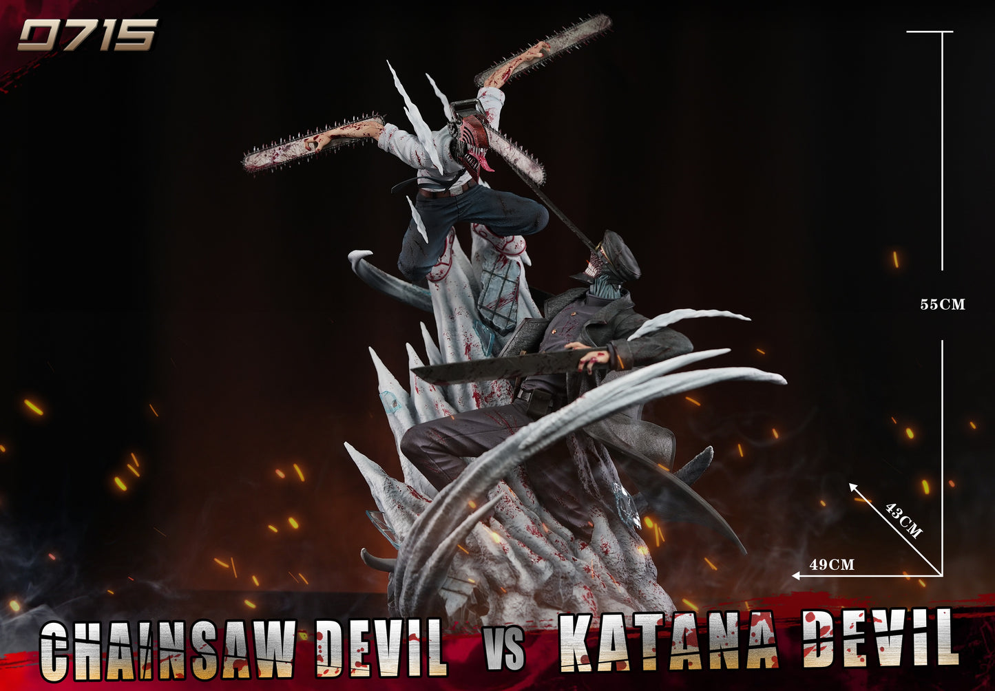 0715 Studio - Denji VS Katana Devil [PRE-ORDER]