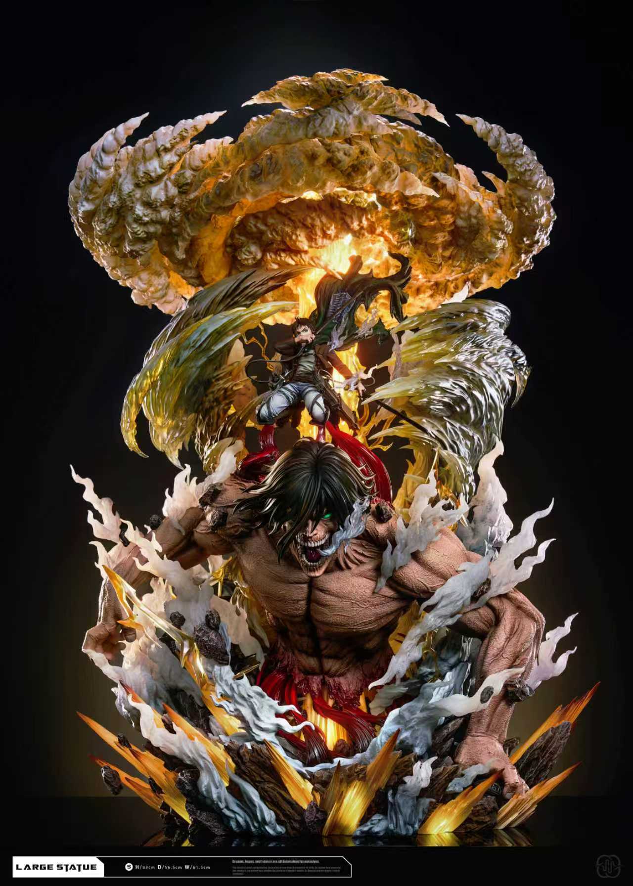Hertz Studio - Eren with Attack Titan [PRE-ORDER]