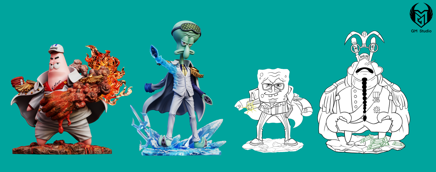 GM Studio - Cosplay Series Akainu and Aokiji [PRE-ORDER CLOSED]