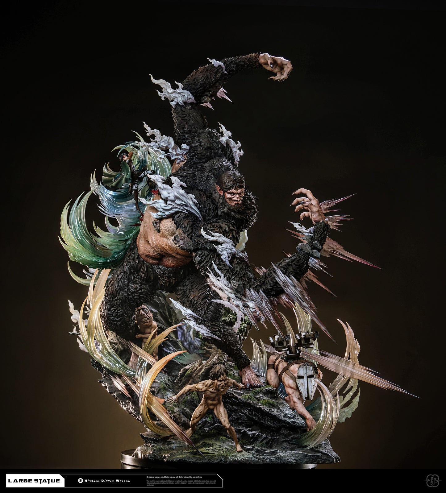 Hertz Studio - Beast Titan VS Levi Ackerman [PRE-ORDER]