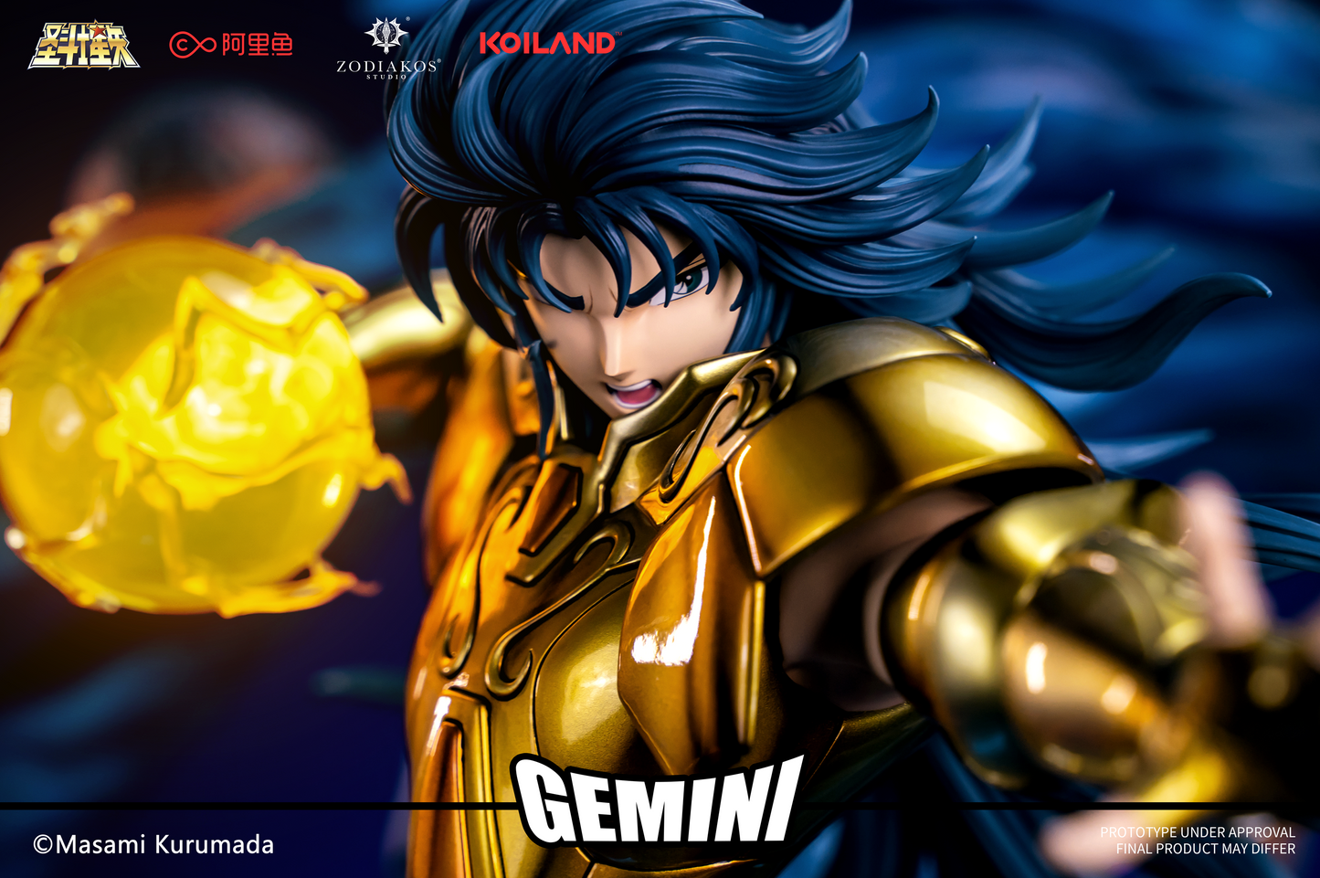 Zodiakos Studio - Saint Seiya Gold Saint Gemini Kanon and Saga (Licensed) [PRE-ORDER CLOSED]