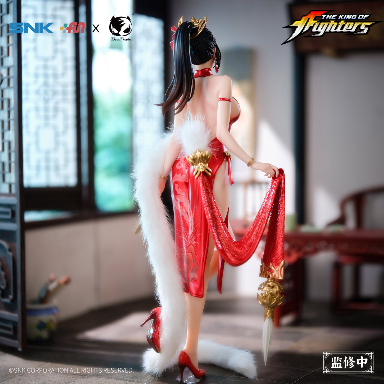 BearPanda X Biya - Shiranui Mai Cheongsam Version (Licensed by SNK) [PRE-ORDER CLOSED]
