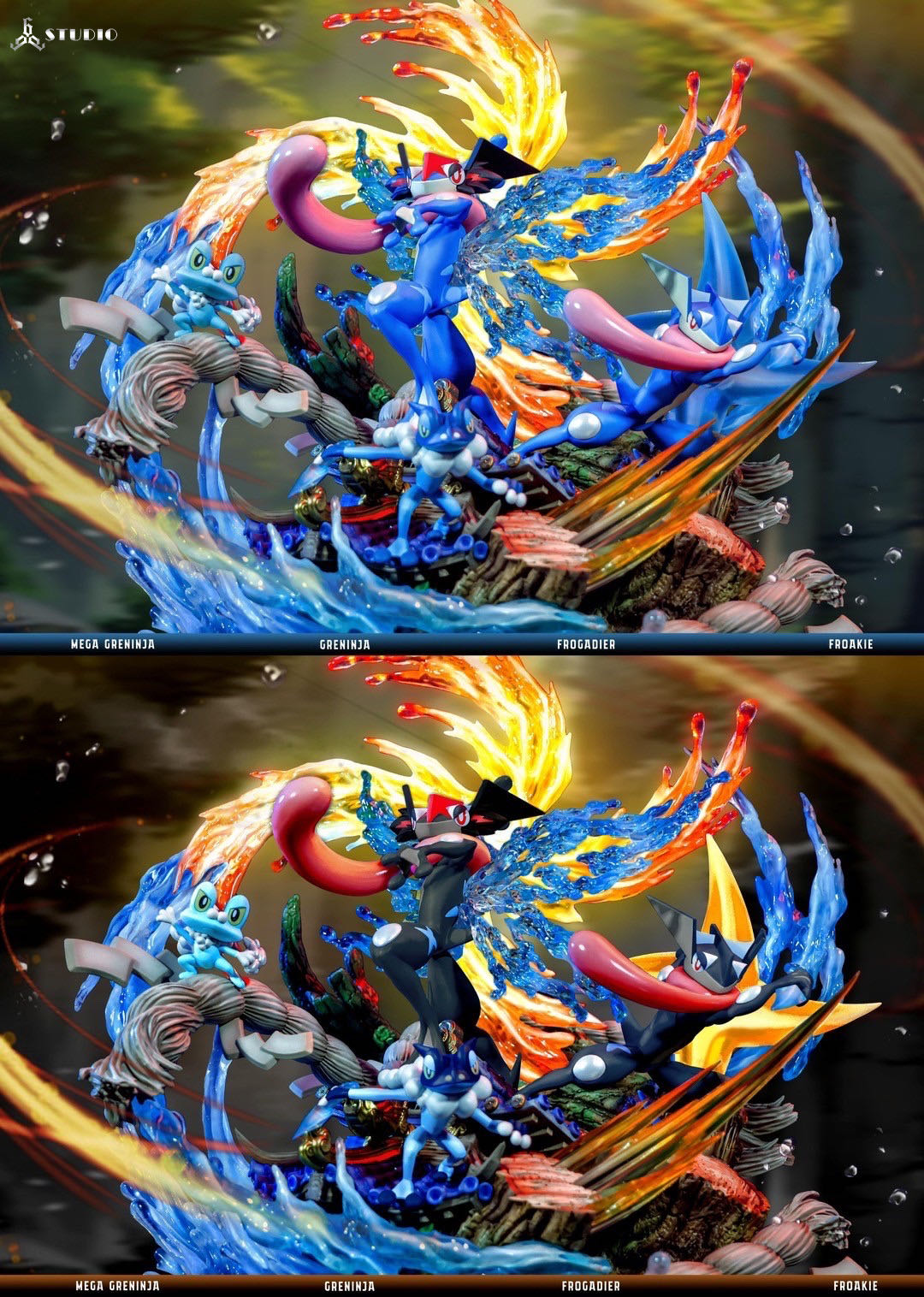 666 Studio - Greninja Evolution Series [PRE-ORDER]