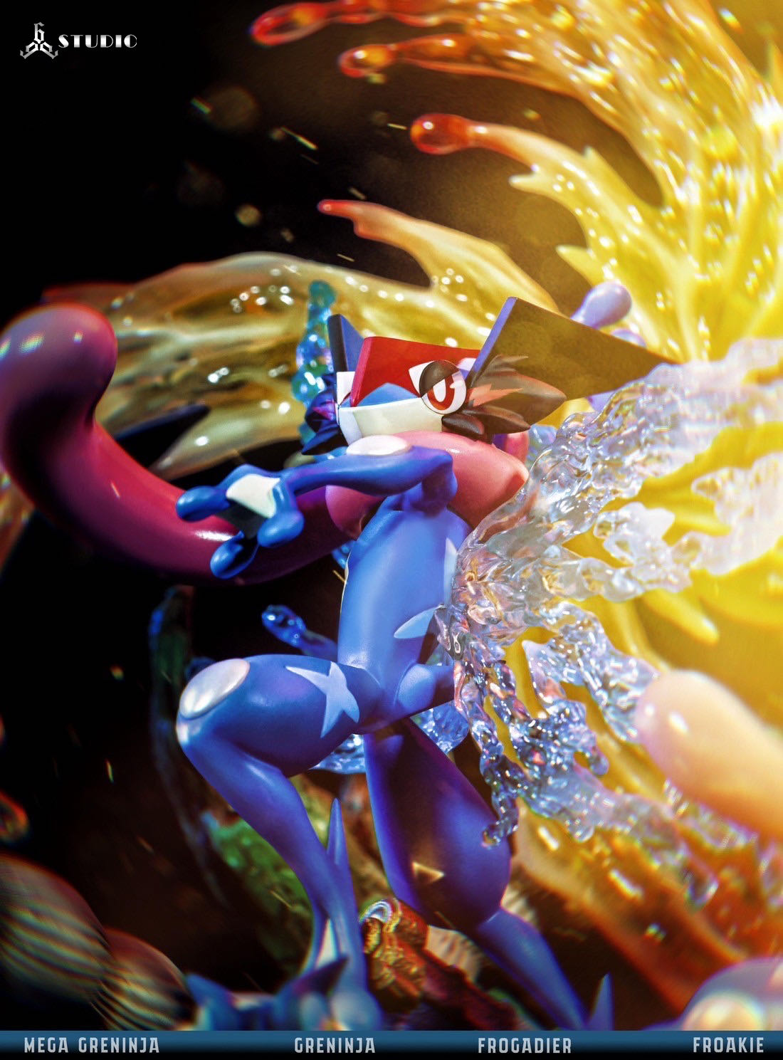 666 Studio - Greninja Evolution Series [PRE-ORDER CLOSED] – GK