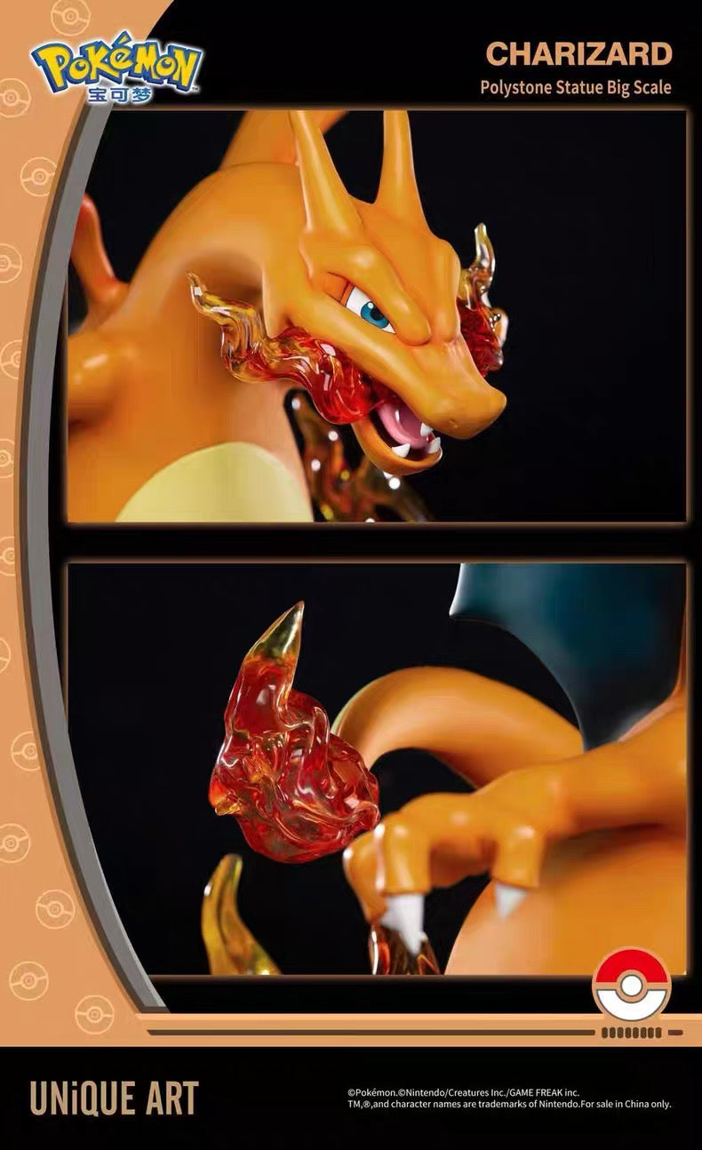 UNiQUE ART - Pokemon Charizard (Licensed) [FACTORY READY STOCKS]