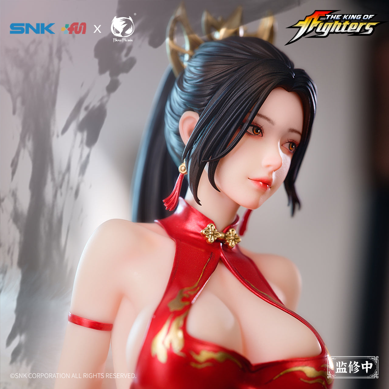BearPanda X Biya - Shiranui Mai Cheongsam Version (Licensed by SNK) [PRE-ORDER CLOSED]