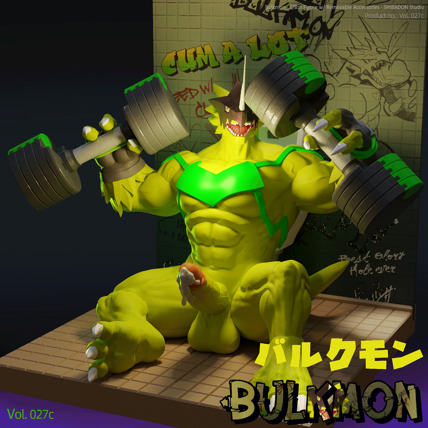 Shibadon Studio - Bulkmon [PRE-ORDER CLOSED]