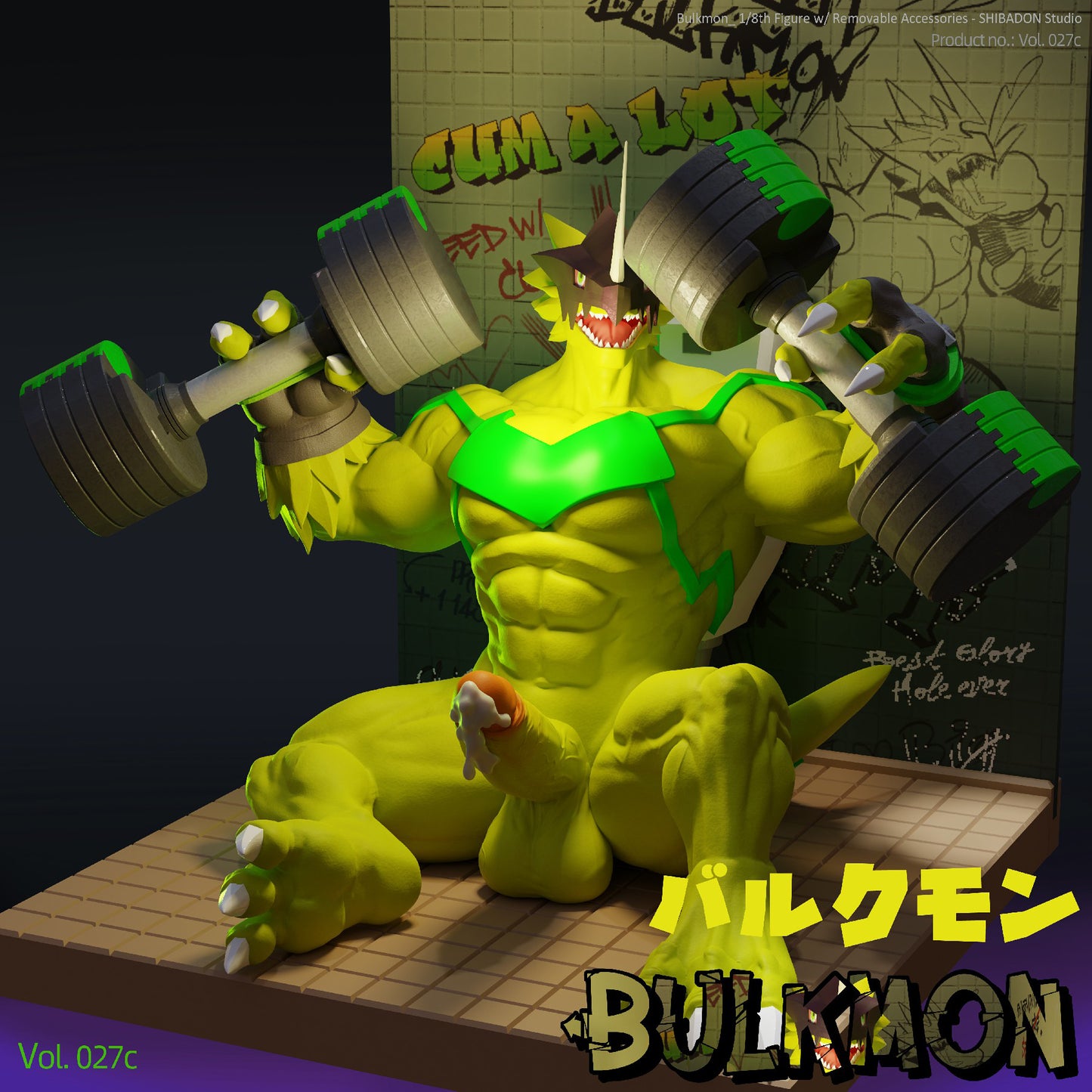 Shibadon Studio - Bulkmon [PRE-ORDER CLOSED]