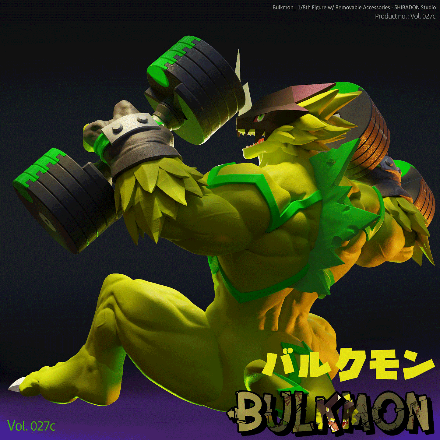 Shibadon Studio - Bulkmon [PRE-ORDER CLOSED]