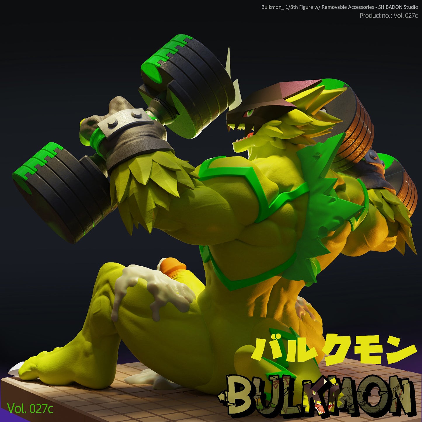 Shibadon Studio - Bulkmon [PRE-ORDER CLOSED]
