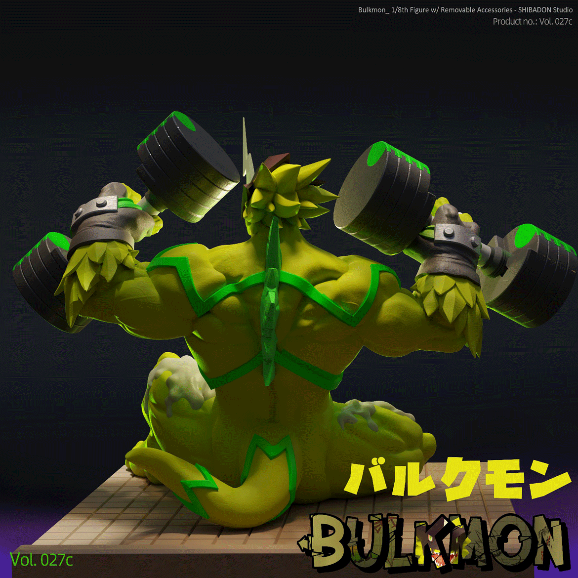 Shibadon Studio - Bulkmon [PRE-ORDER CLOSED]