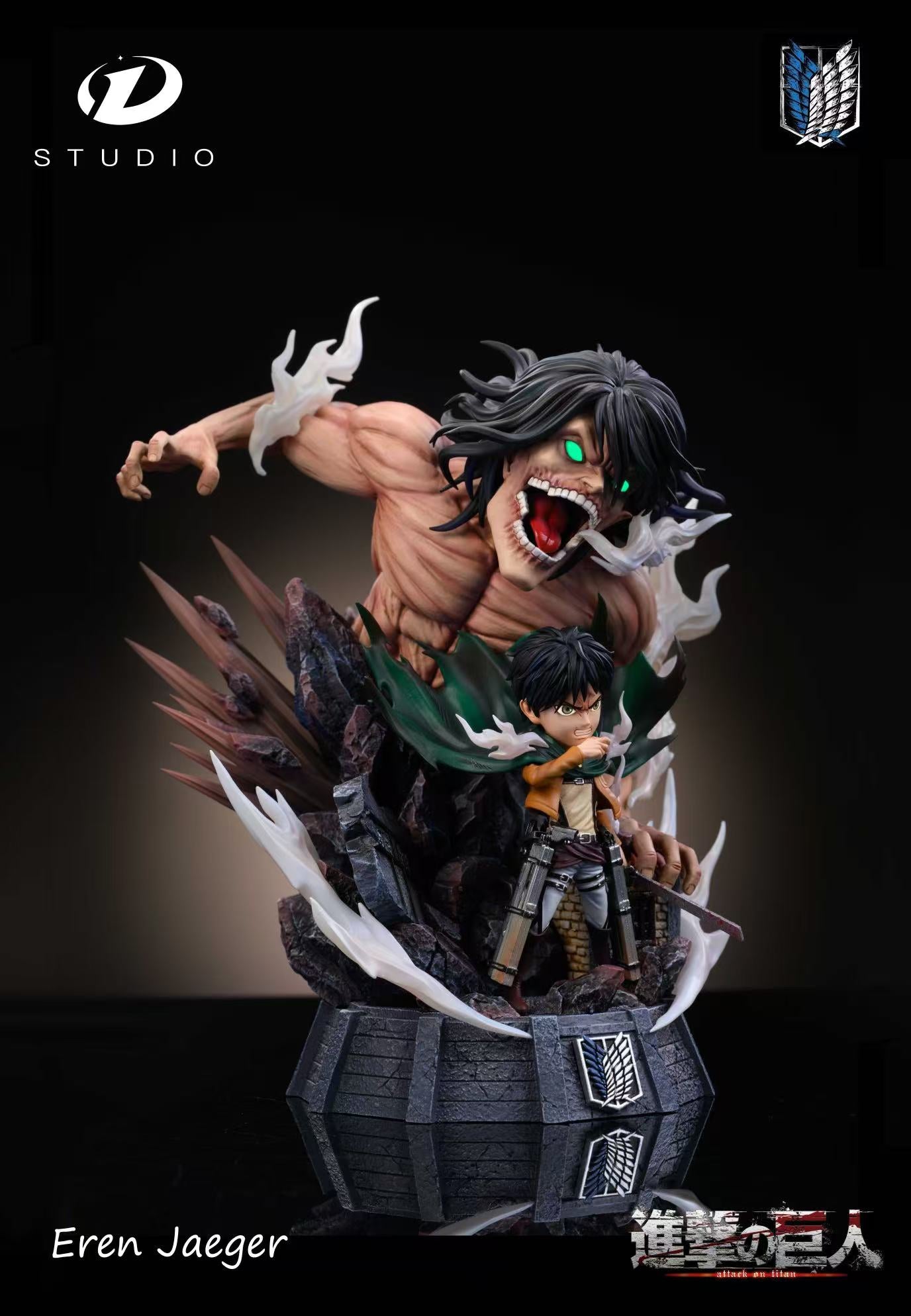 D Studio - Eren and Attack Titan [PRE-ORDER]