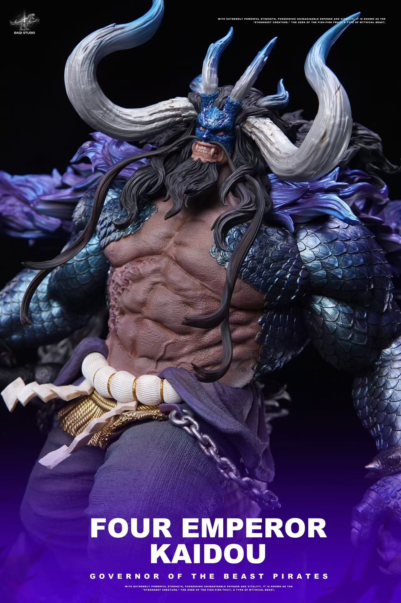 Ba Qi Studio - Kaido Human Beast Form [PRE-ORDER]