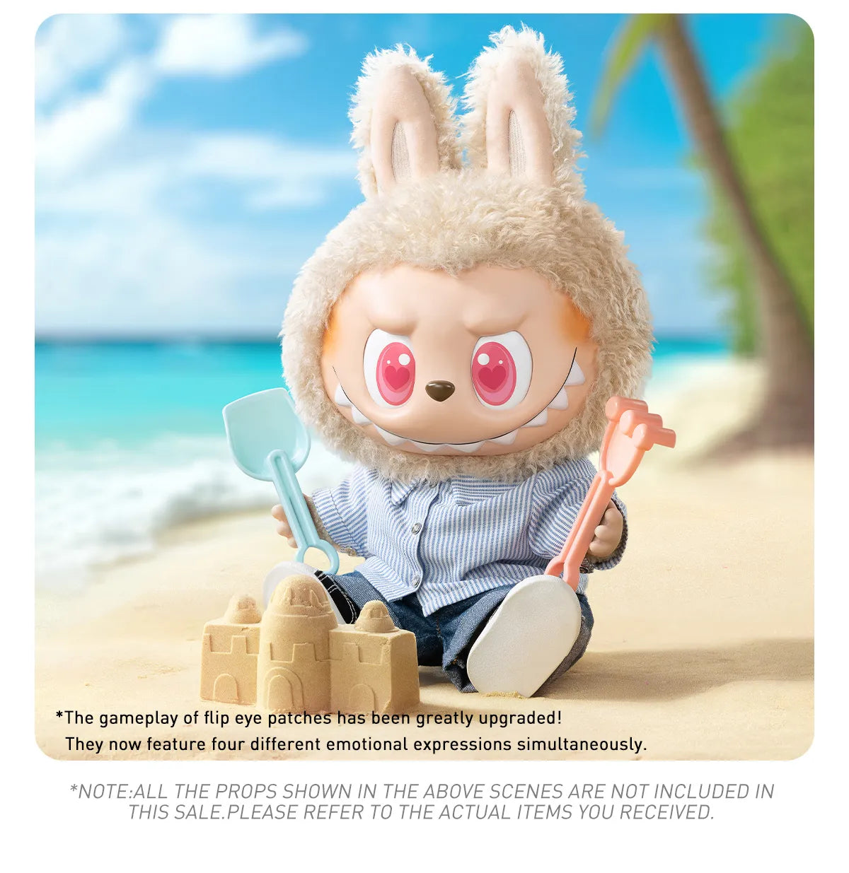クリアファイル POP MART The Monsters Flip With Me クリアファイル POP MART The Monsters Flip With Me クリア