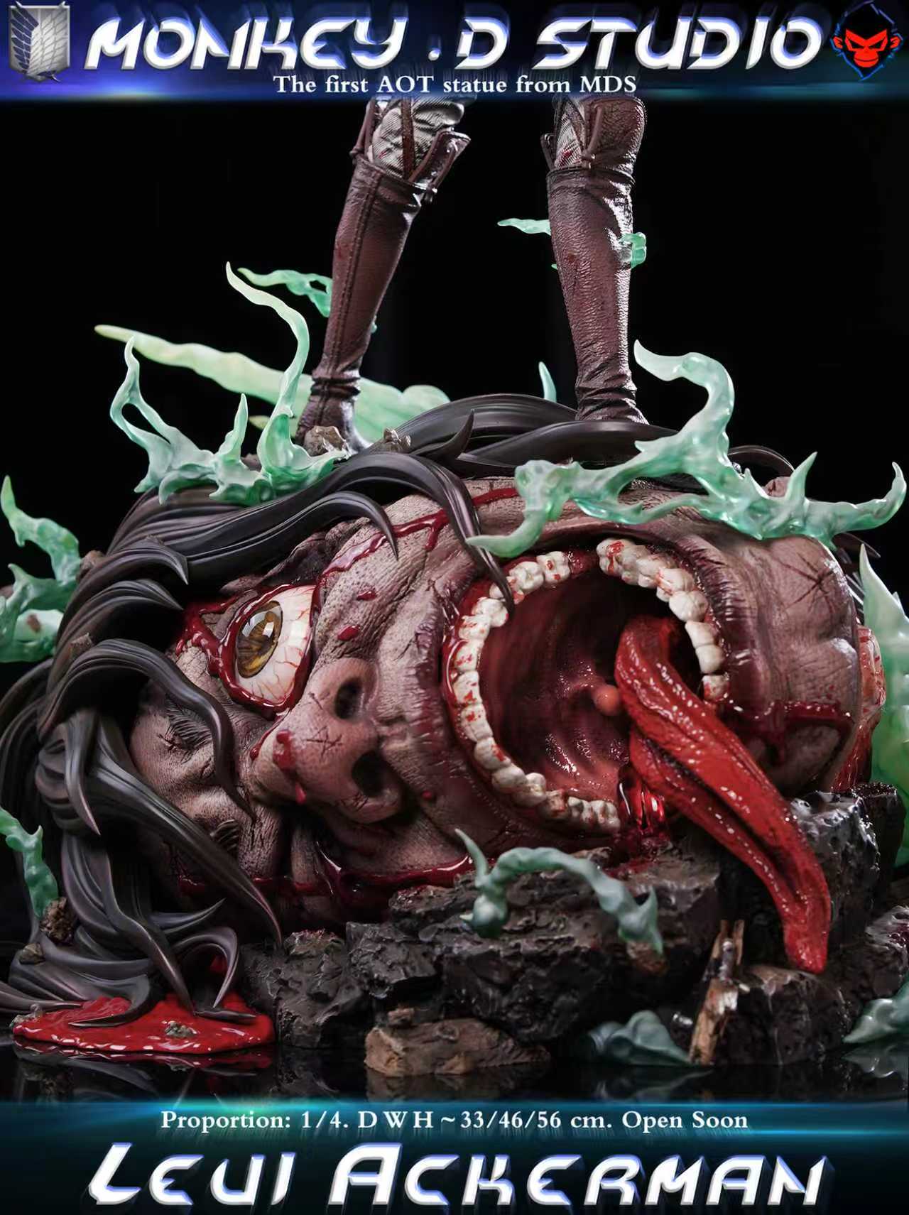 Monkey D Studio - Levi Ackerman (1/4 Scale) [PRE-ORDER]