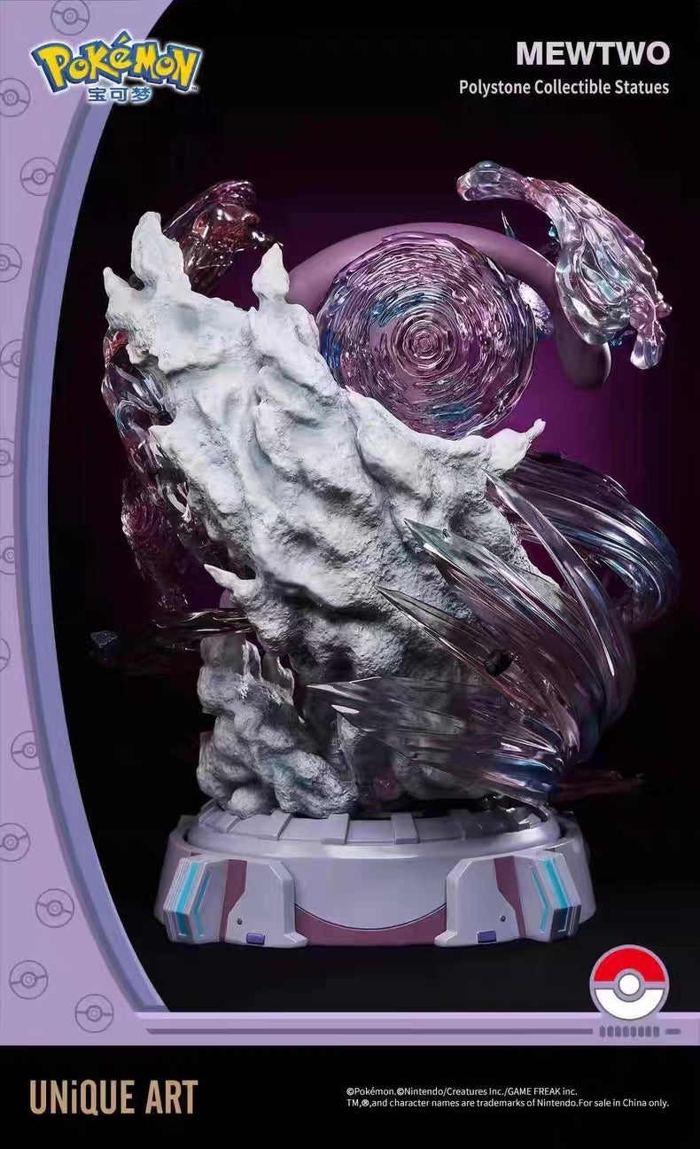UNiQUE ART - Pokemon Mewtwo (Licensed) [FACTORY READY STOCKS]
