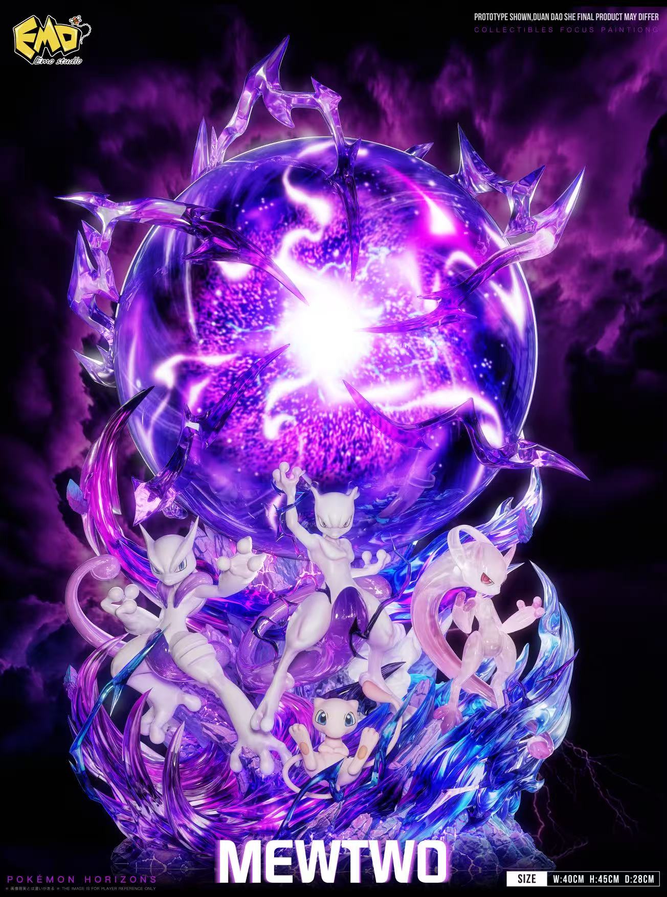 EMO Studio - Mew and Mewtwo Evolution Series [PRE-ORDER]