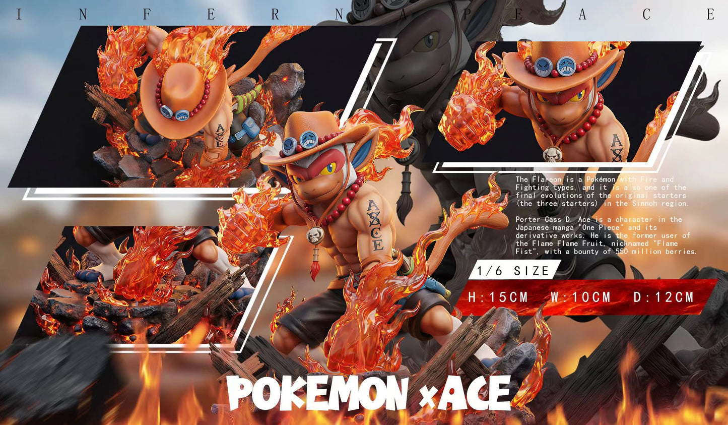 Huan Shou Studio - Infernape Cosplay Ace [PRE-ORDER]