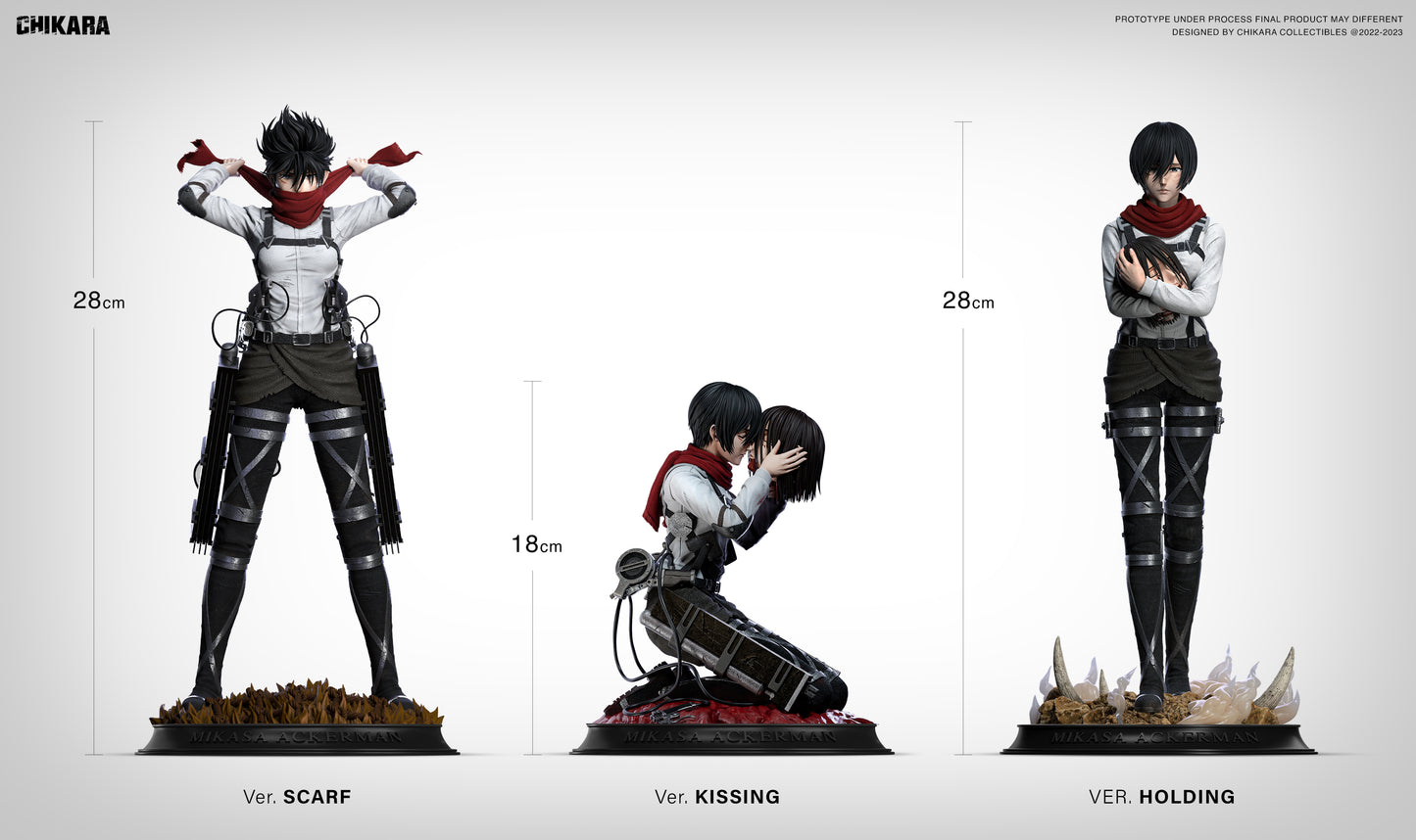 Chikara Studio - Mikasa Good-bye Eren [PRE-ORDER CLOSED]