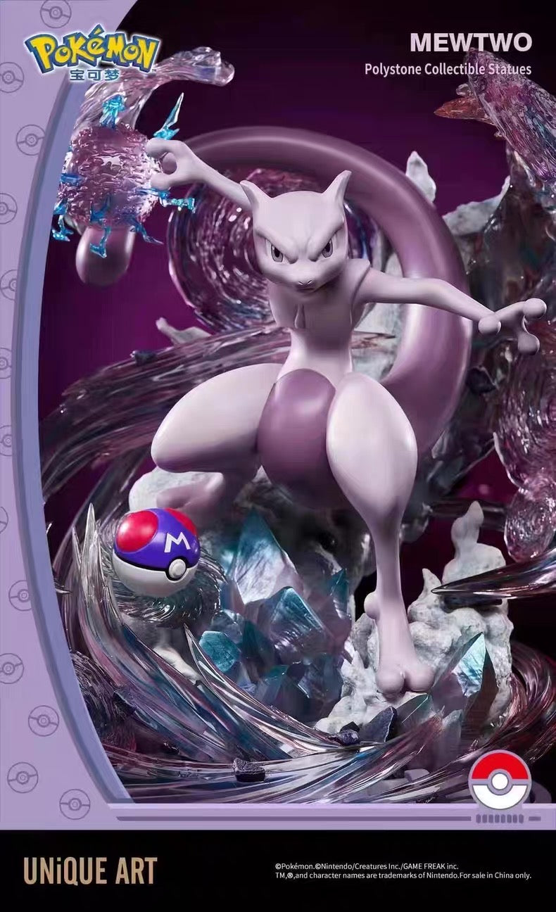 UNiQUE ART - Pokemon Mewtwo (Licensed) [FACTORY READY STOCKS]
