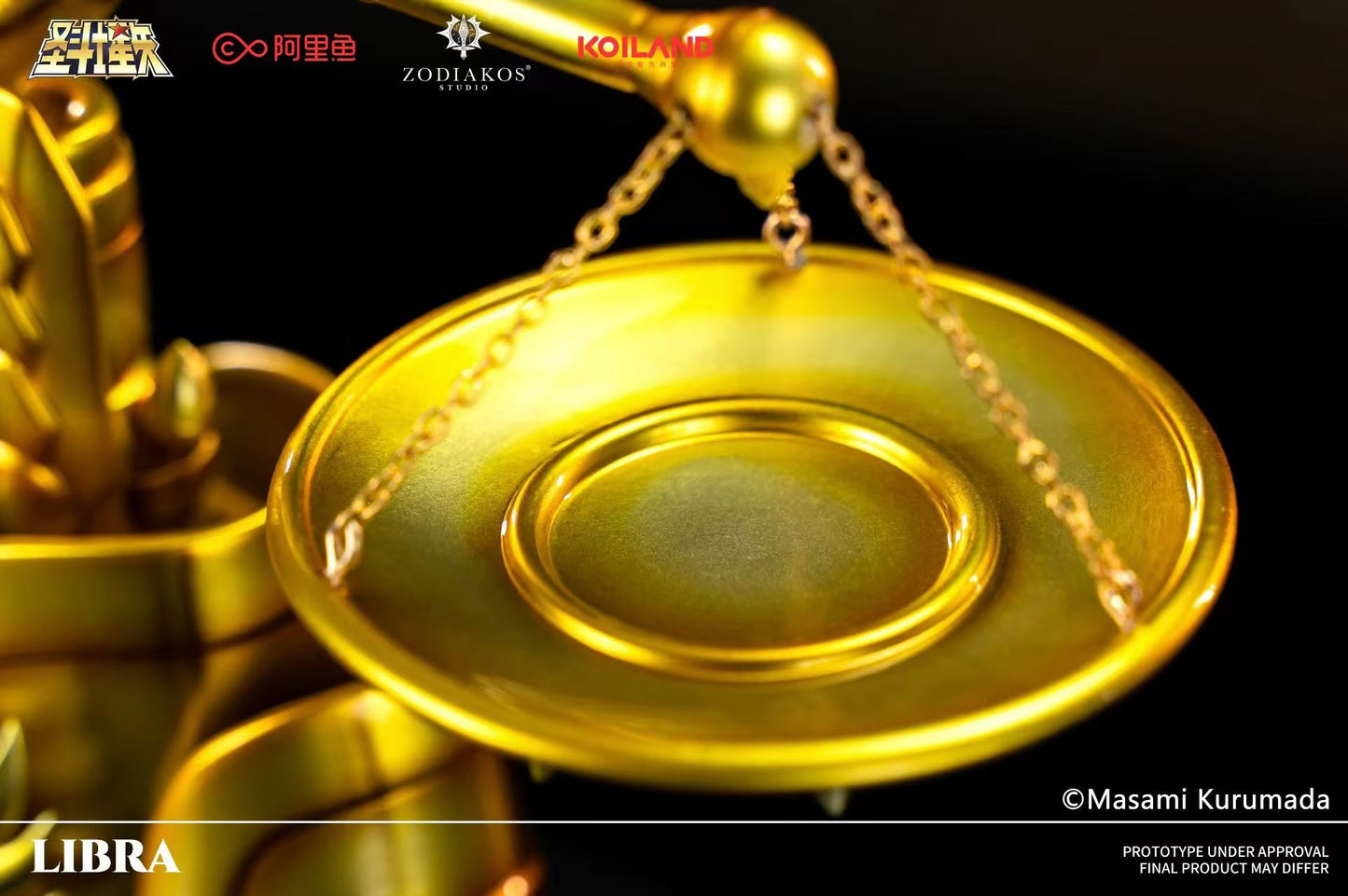 Zodiakos Studio - Saint Seiya Gold Saint Cloth Series Libra (Licensed) [PRE-ORDER CLOSED]