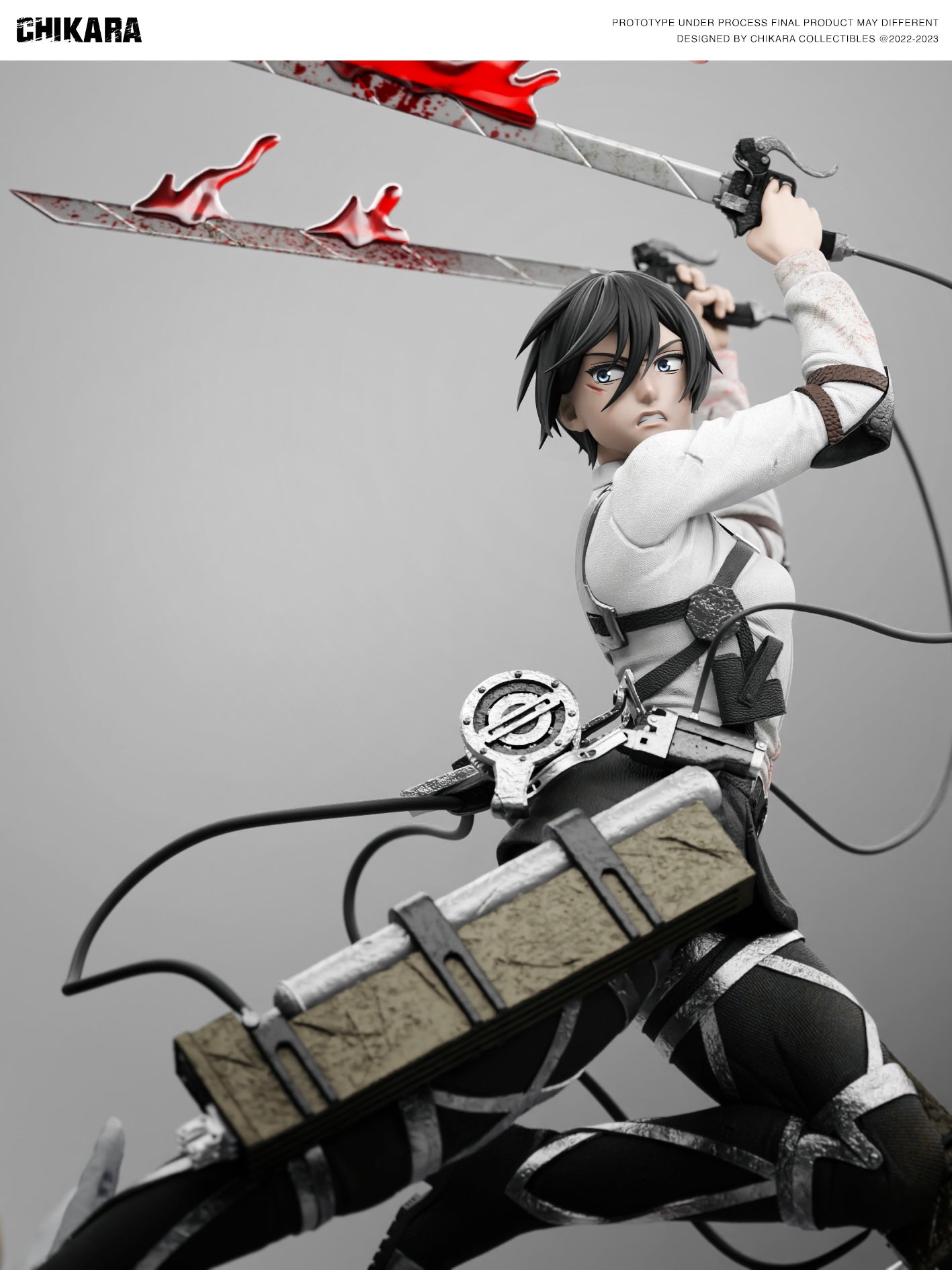 Chikara Studio - Mikasa Rescuing Armin [PRE-ORDER CLOSED]