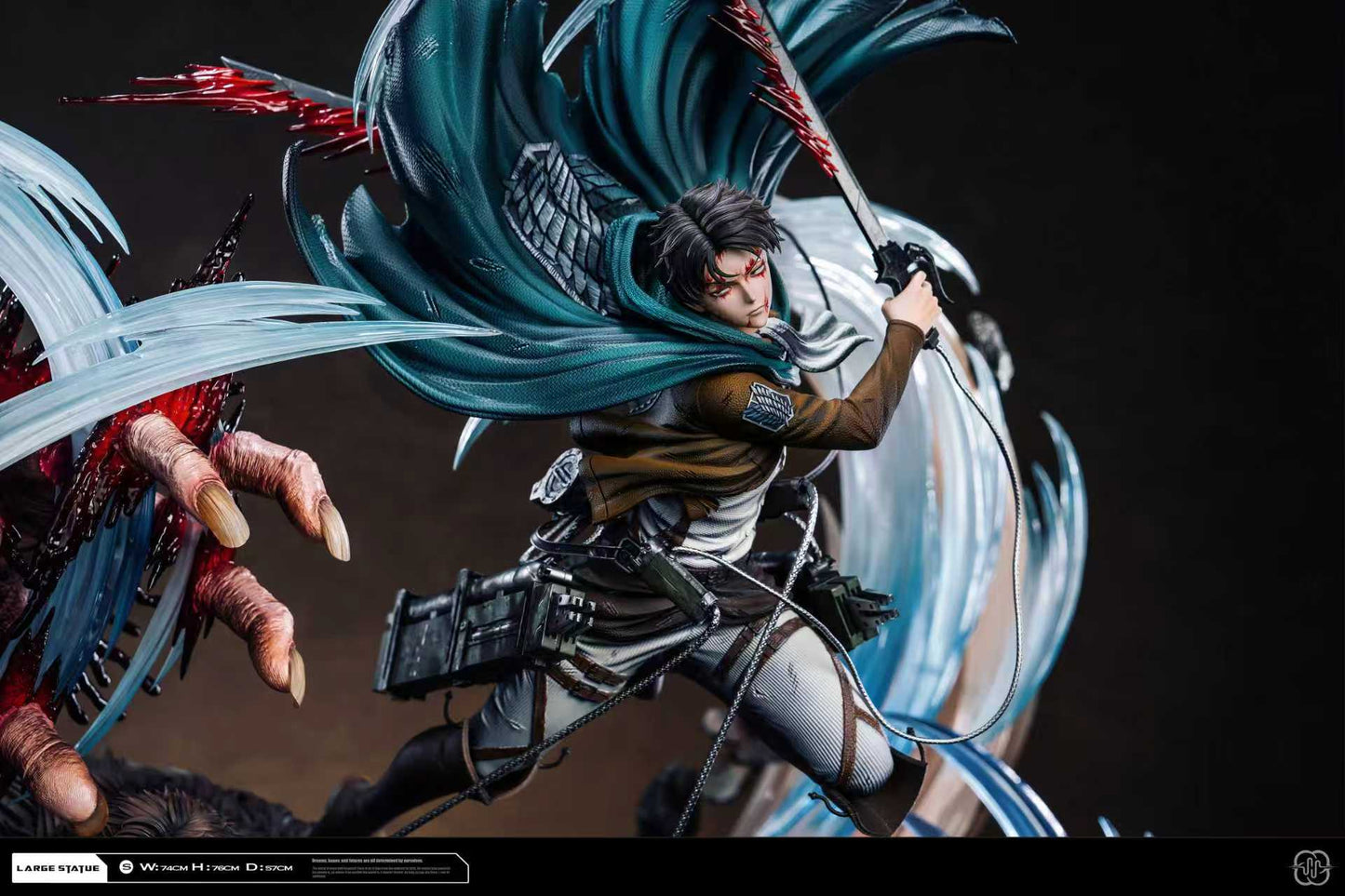 Hertz Studio - Levi Ackerman VS Beast Titan 2.0 [PRE-ORDER]