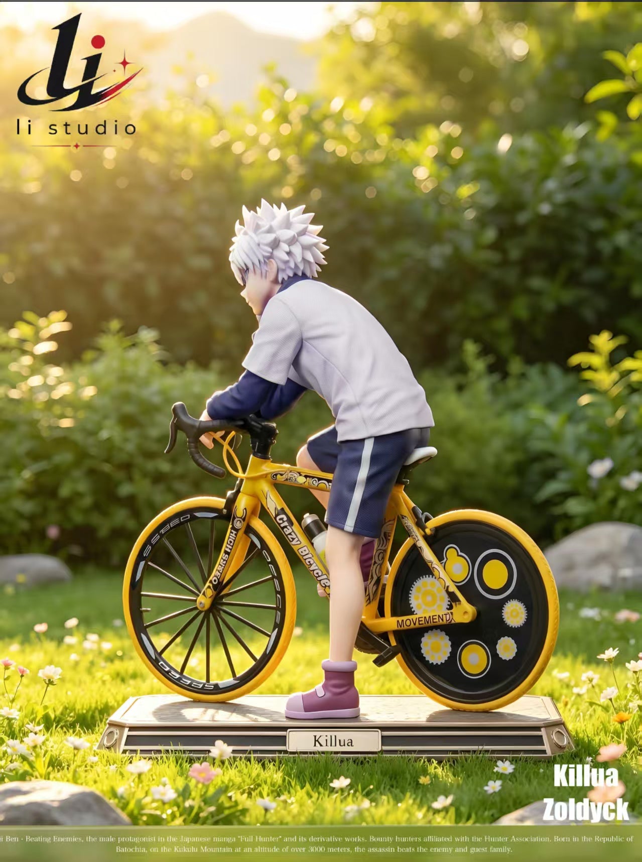 Li Studio - Killua on Bicycle [PRE-ORDER]