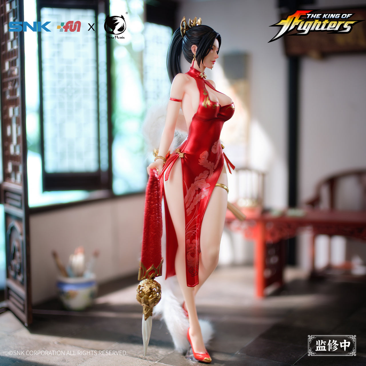 BearPanda X Biya - Shiranui Mai Cheongsam Version (Licensed by SNK) [PRE-ORDER CLOSED]