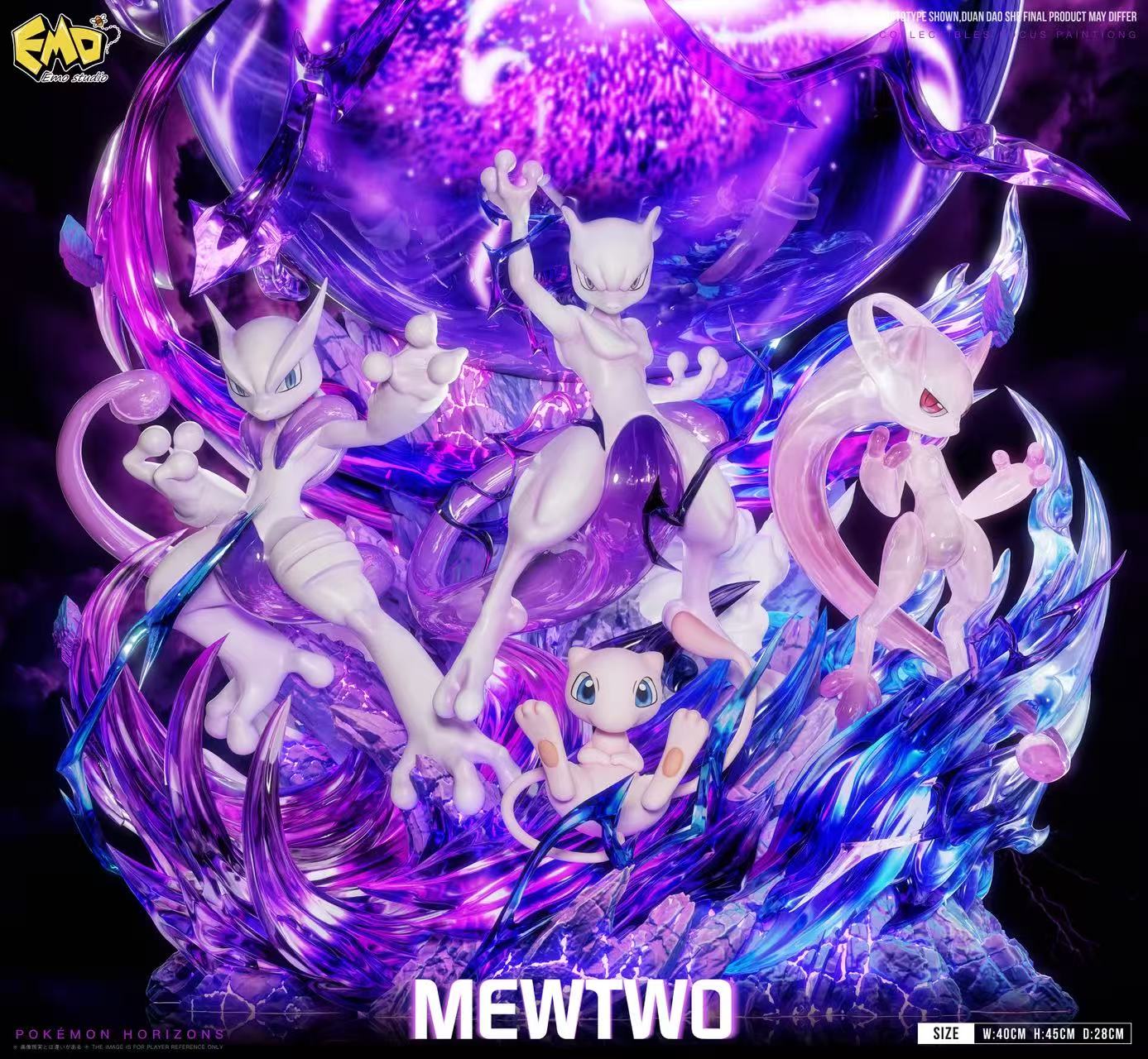 EMO Studio - Mew and Mewtwo Evolution Series [PRE-ORDER]