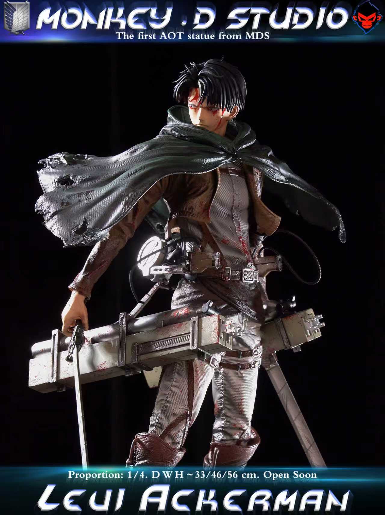 Monkey D Studio - Levi Ackerman (1/4 Scale) [PRE-ORDER]