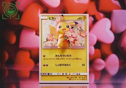 GEISHA - Card Series Bouquet Plkachu [PRE-ORDER]