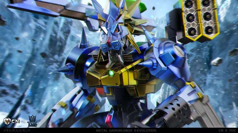 CN Studio X TOK Studio - Metal Garurumon X [PRE-ORDER]
